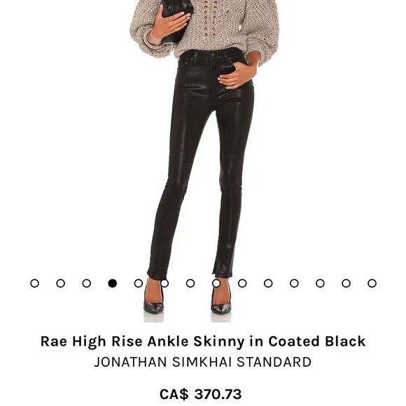 *NEW* Jonathan Simkhai leather denim - REVOLVE - Picture 1 of 4